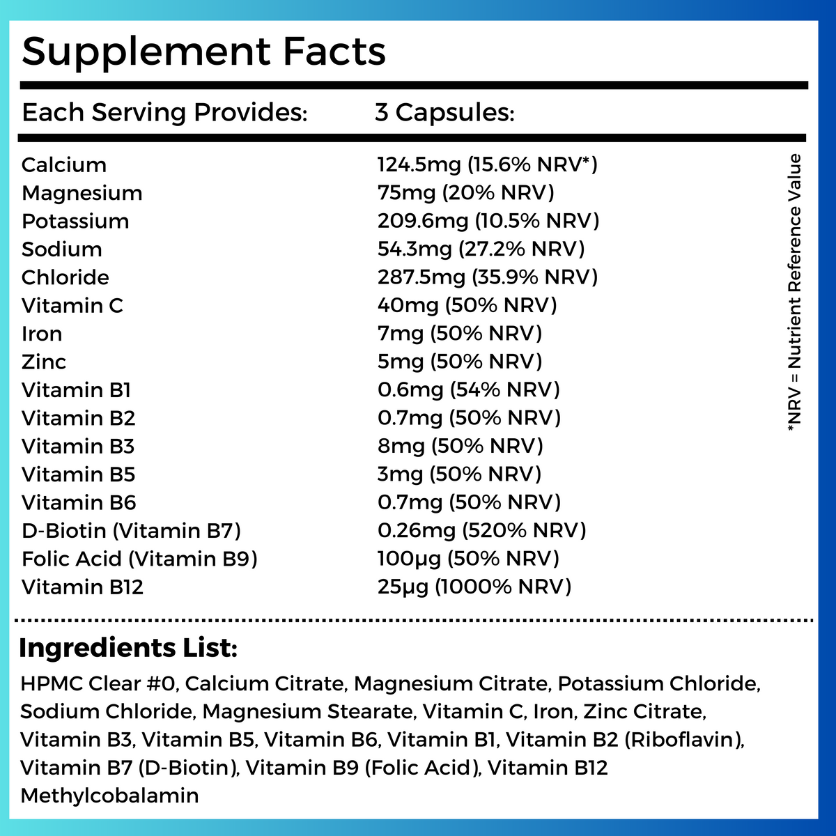 Hydra Pact Electrolyte Complex Capsules - nutripact