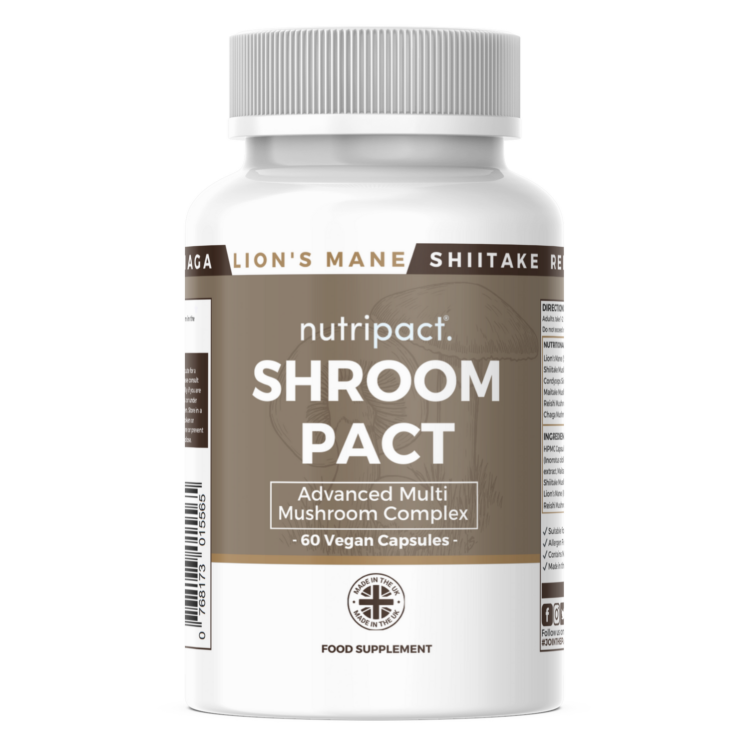 Mushroom Complex Capsules - nutripact