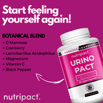 D Mannose & Cranberry Complex - Urino Pact - nutripact 