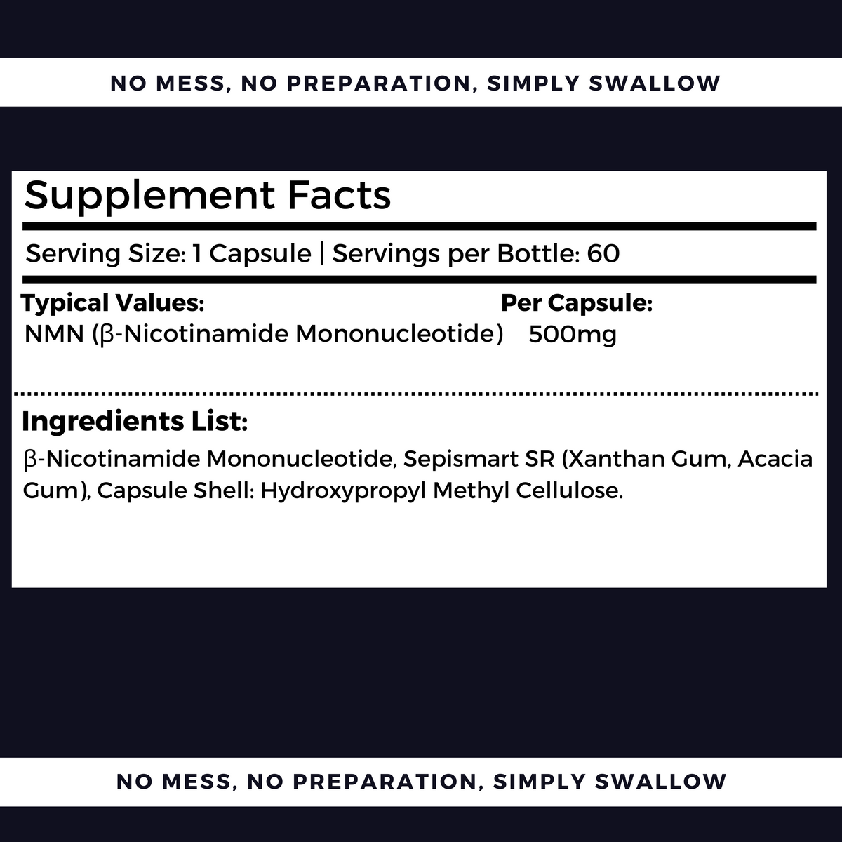 NMN Capsules - nutripact 