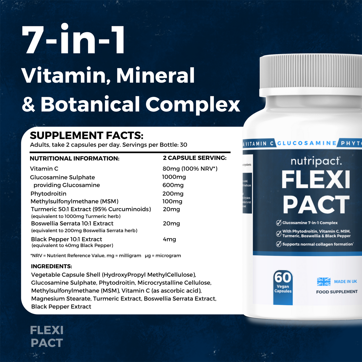 Glucosamine Complex Capsules - nutripact 