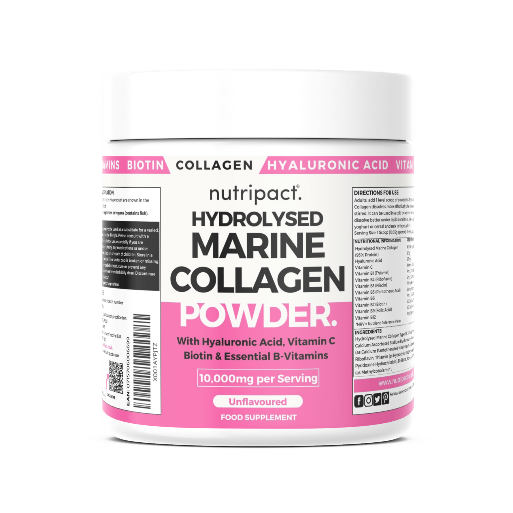Marine Collagen Complex Powder - nutripact 