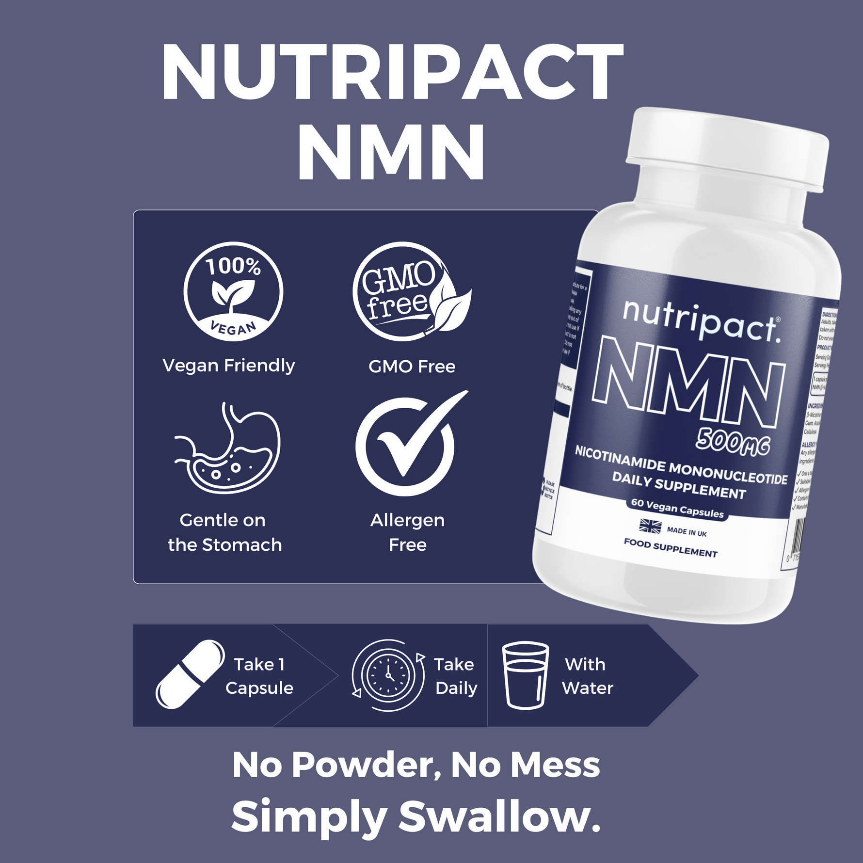 NMN Capsules - nutripact 
