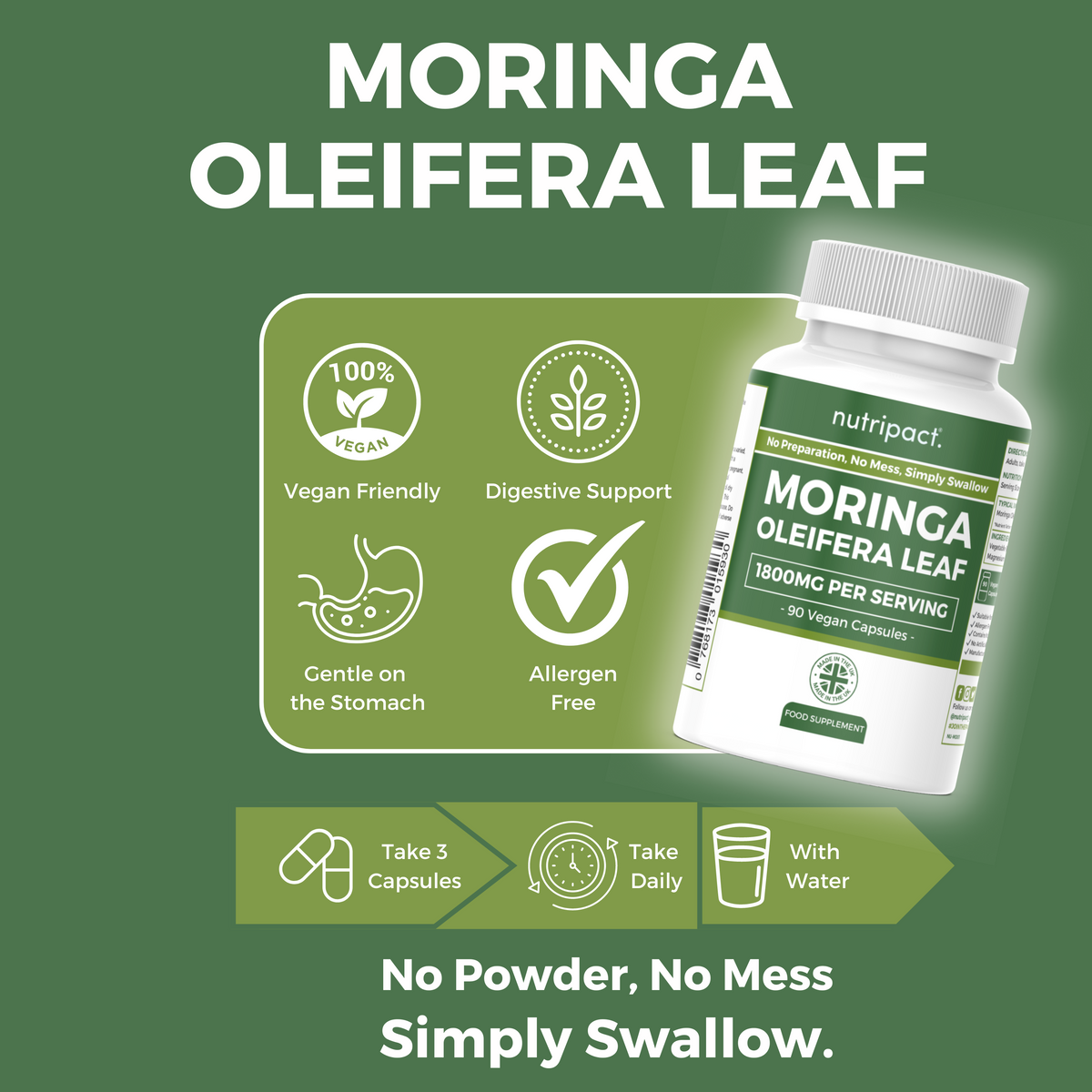 Moringa Capsules - nutripact 