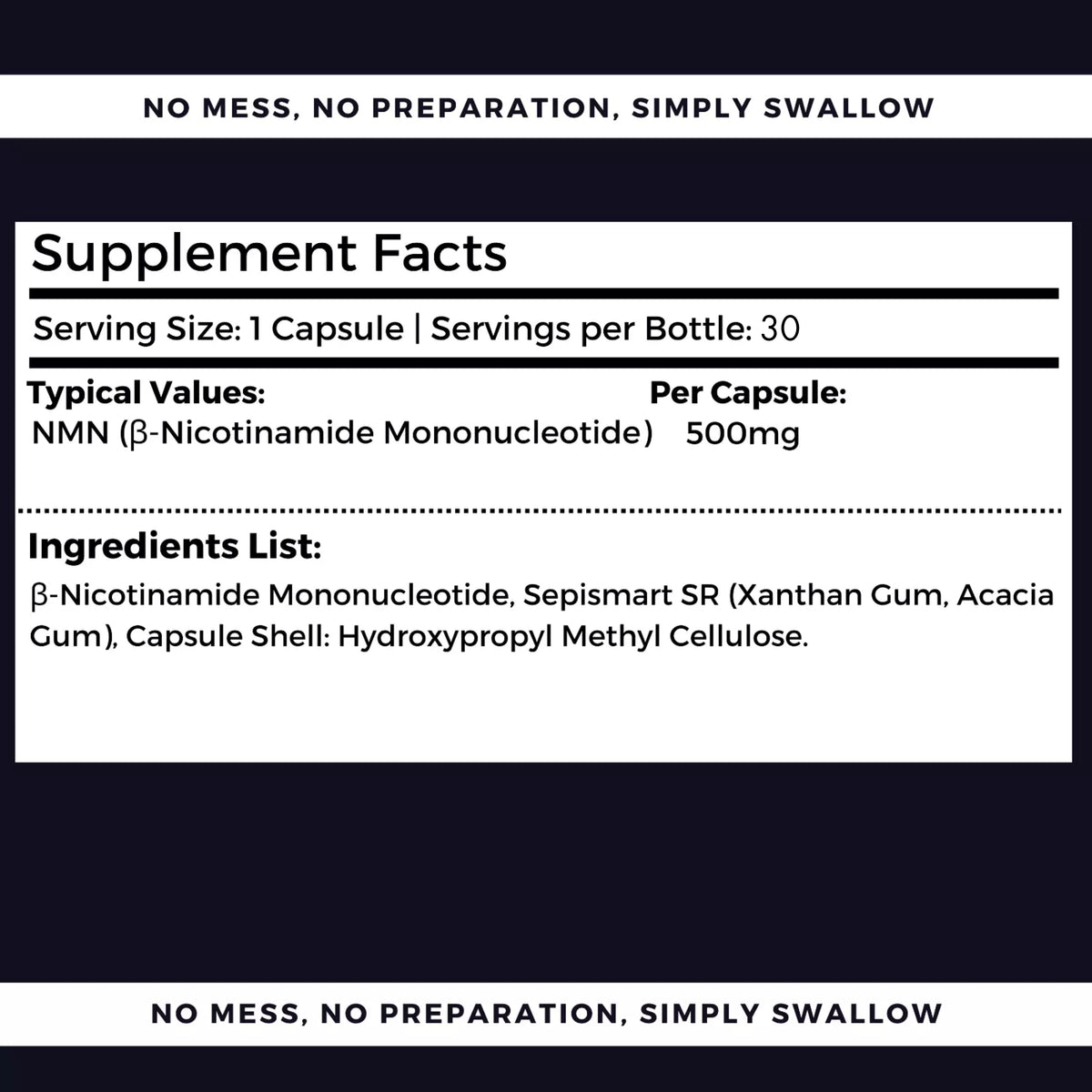 NMN Capsules - nutripact 
