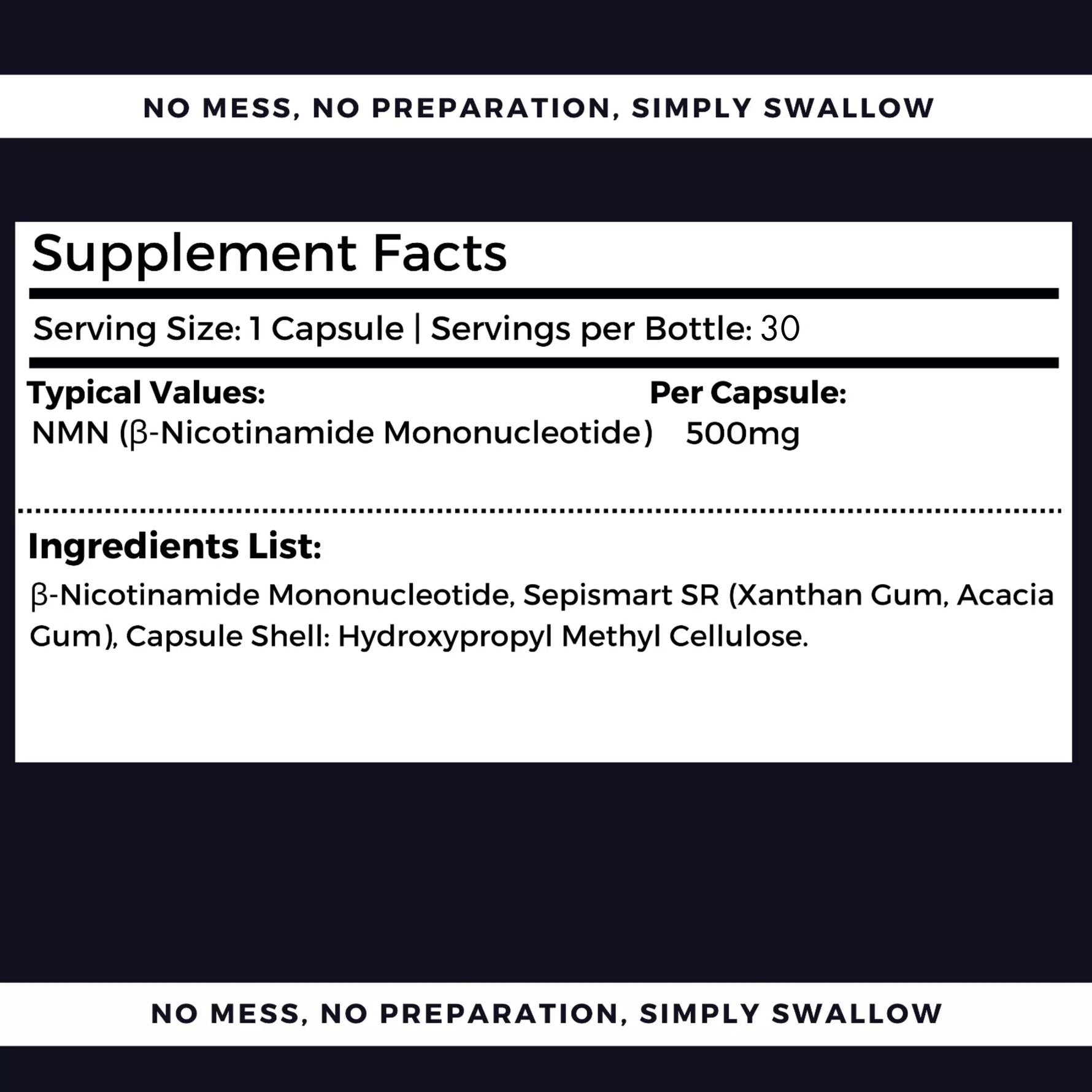 NMN Capsules - nutripact 