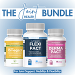 Nutripact Joint Health Bundle – Natural Supplements for Joint Support, Mobility & Flexibility. Includes Nutripact Vegan Omega 3, Joint Complex Capsules & Marine Collagen Complex Capsules