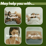 Nutripact Liver Support Complex Capsules product benefits: Liver Support, Tiredness, Immunity & Digestion