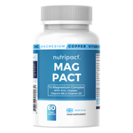 Nutripact Magnesium Complex Capsules supplement bottle on a white background