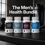 Nutripact Men's Health Bundle – Natural Supplements for Relaxation & Stress, Vitality, Hydration & Energy. Includes Nutripact Relaxation & Stress Support Capsules, Male Vitality Capsules, Electrolyte Complex Capsules & Energy Complex Capsules