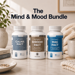 Nutripact Mind & Mood Bundle – Natural Supplements for Calm, Clarity, and Everyday Balance. Includes Nutripact Relaxation & Stress Support Capsules, Mushroom Complex Capsules & Magnesium Complex Capsules